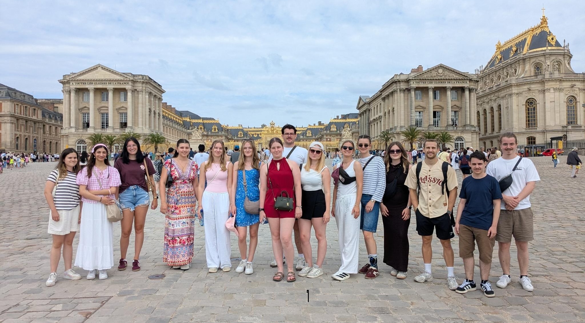 Versailles Gruppenfoto