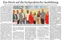 Dialogrunde von FOS/BOS Passau und Partnerbetrieb AOK 